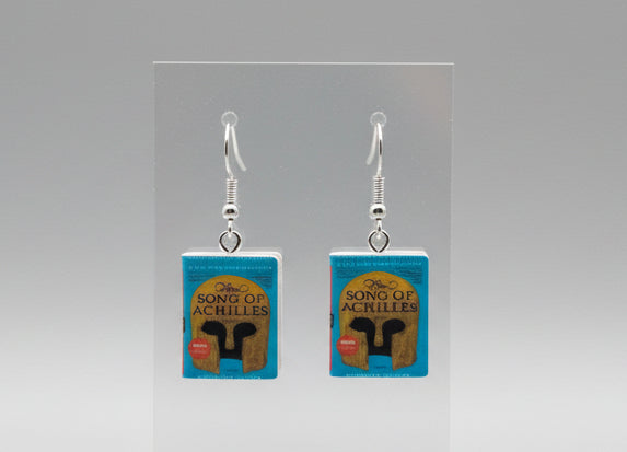 Mini Mythological Book Earrings