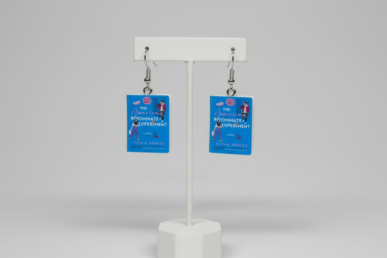 Mini Romance Book Earrings