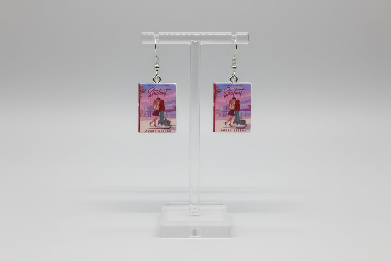 Mini Romance Book Earrings