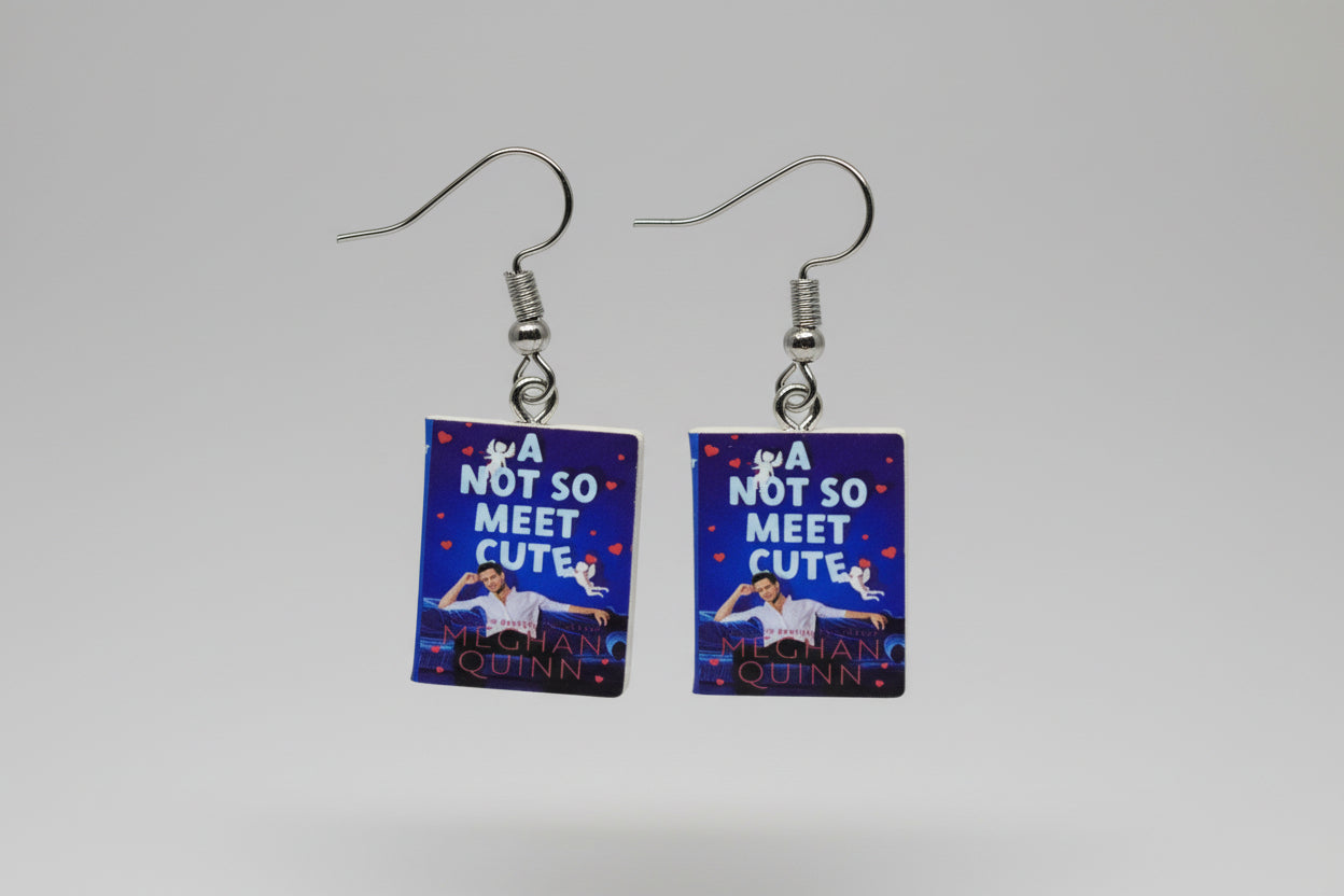 Mini Romance Book Earrings