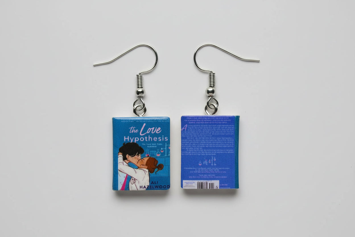 Mini Romance Book Earrings