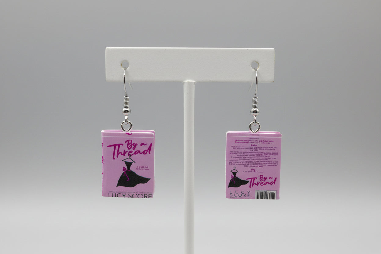 Mini Romance Book Earrings