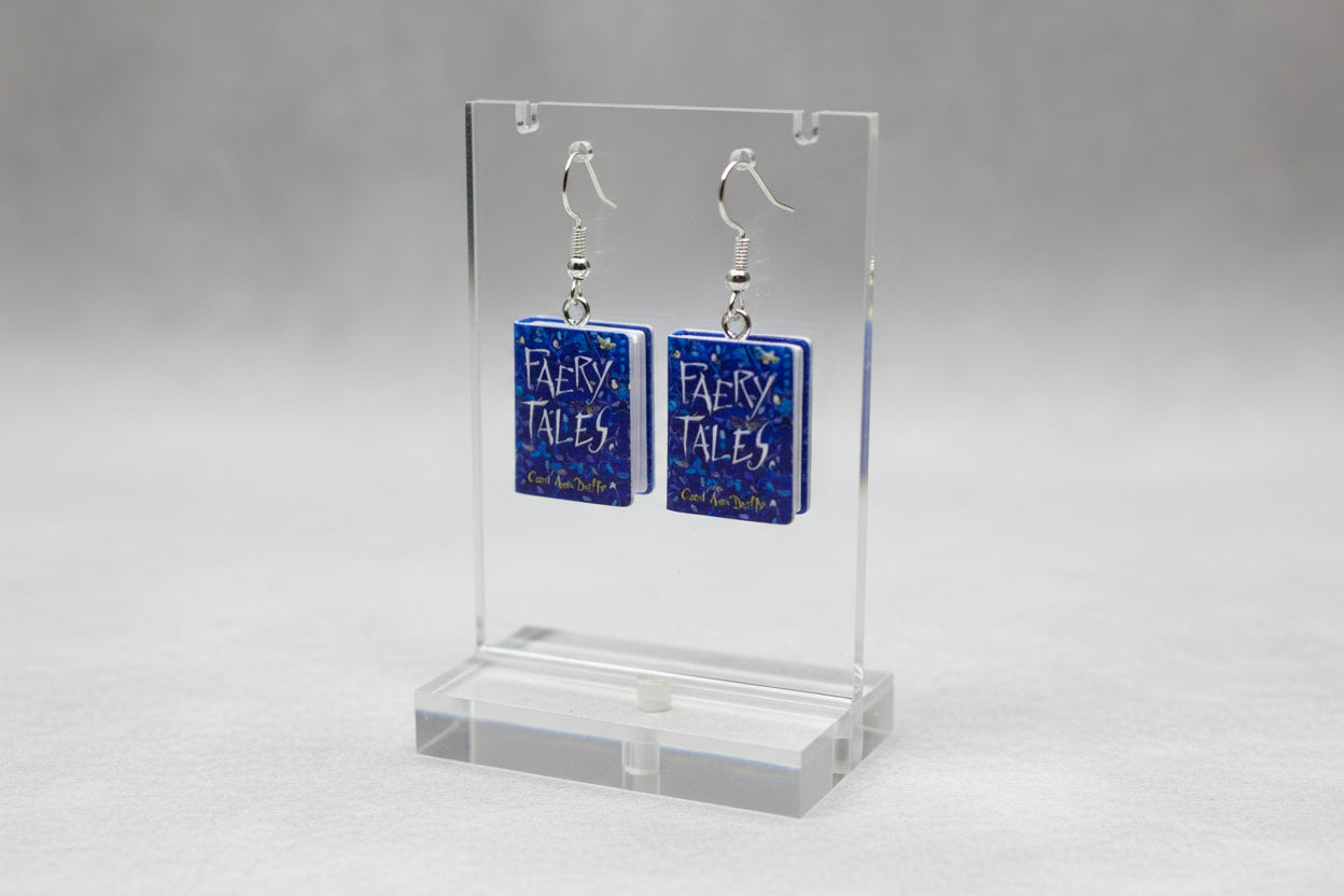 Mini Fairytale Book Earrings