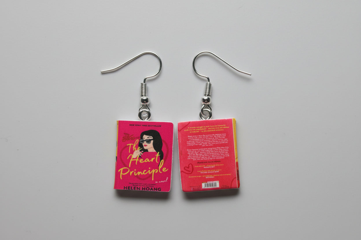 Mini Romance Book Earrings