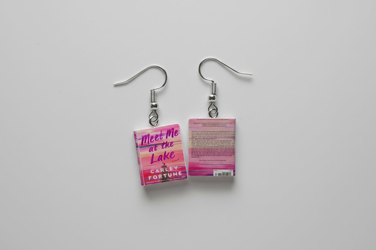 Mini Romance Book Earrings