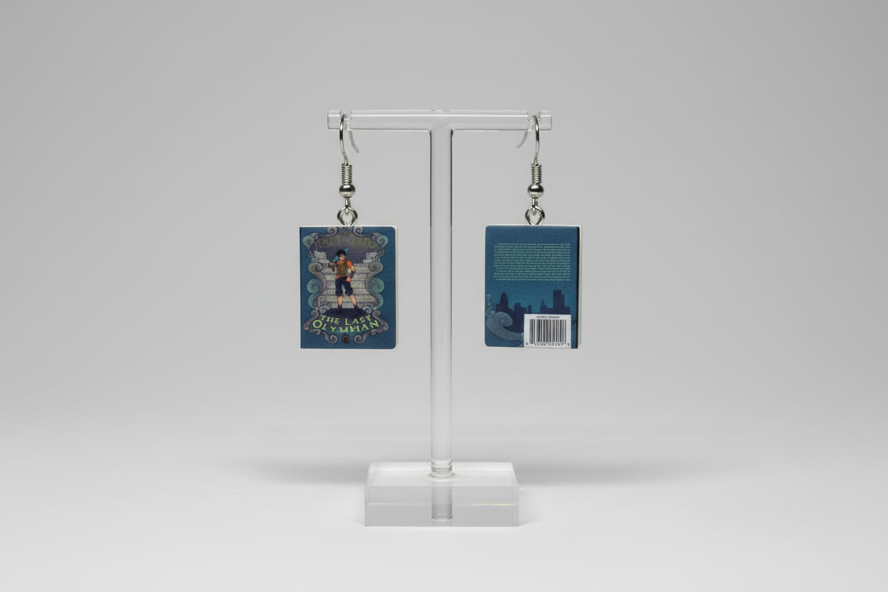 Mini Mythological Book Earrings