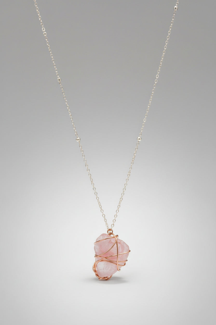 Wrapped Sea Glass Necklaces