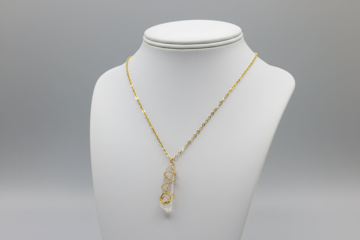 Wrapped Sea Glass Necklaces