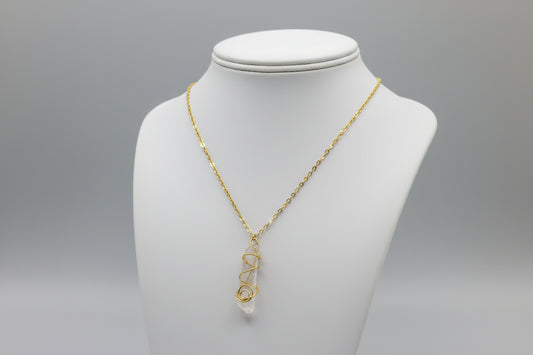 Wrapped Sea Glass Necklaces