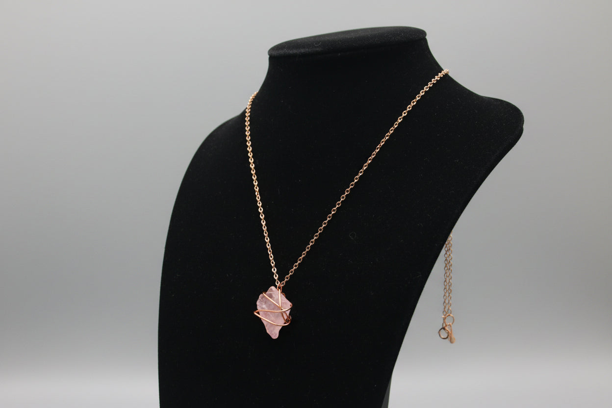 Wrapped Sea Glass Necklaces