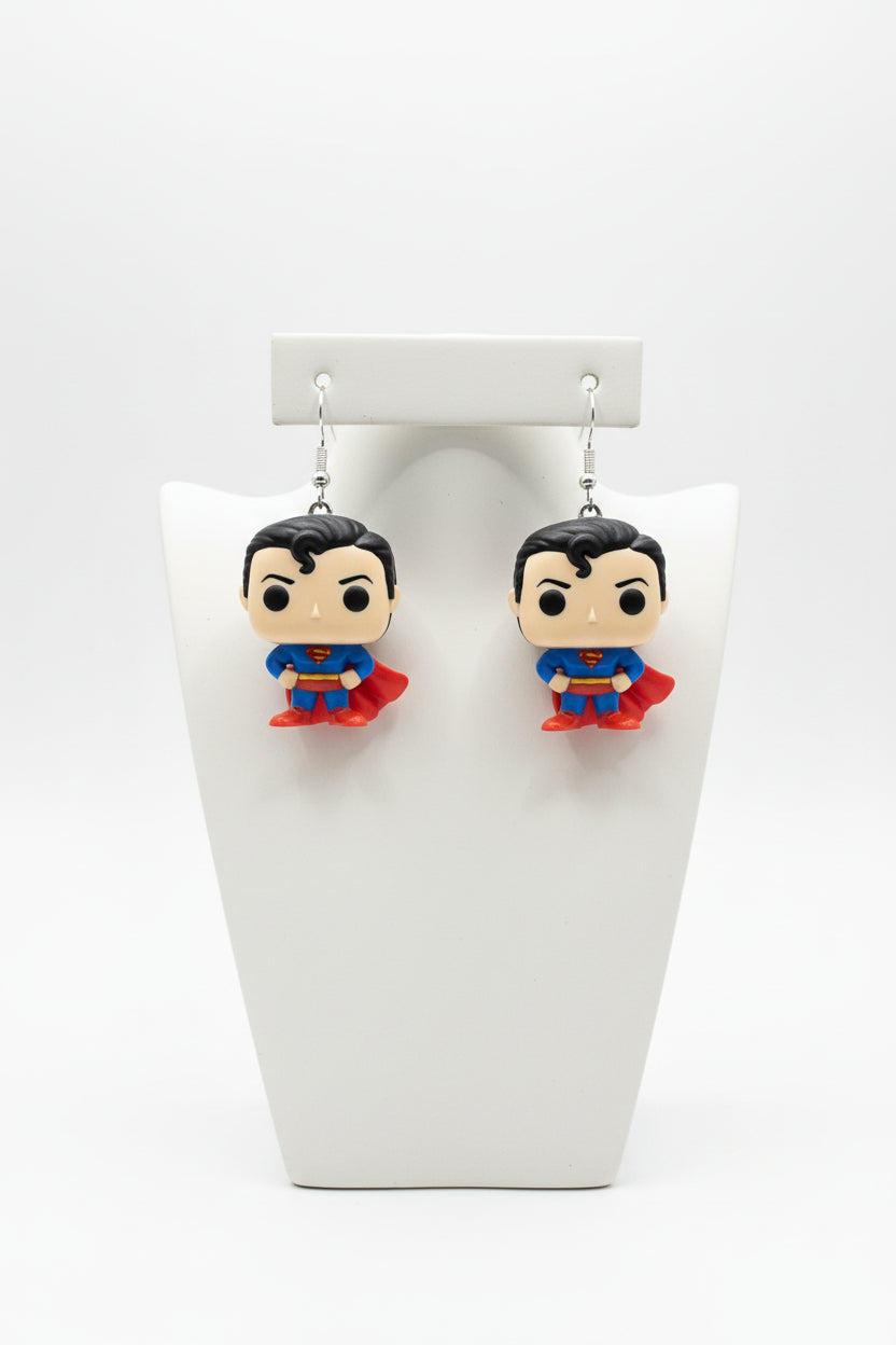 Superhero Miniatures Earrings