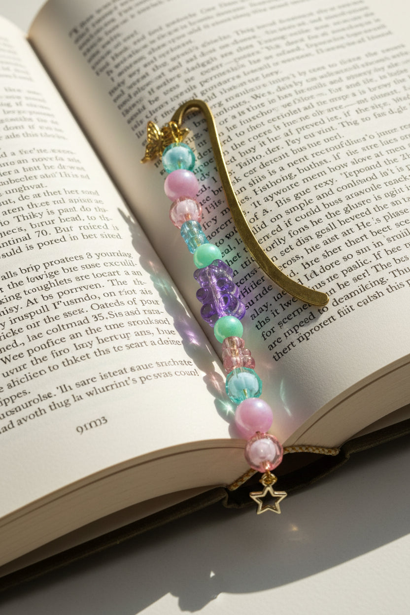 Beaded Charm Bookmarks