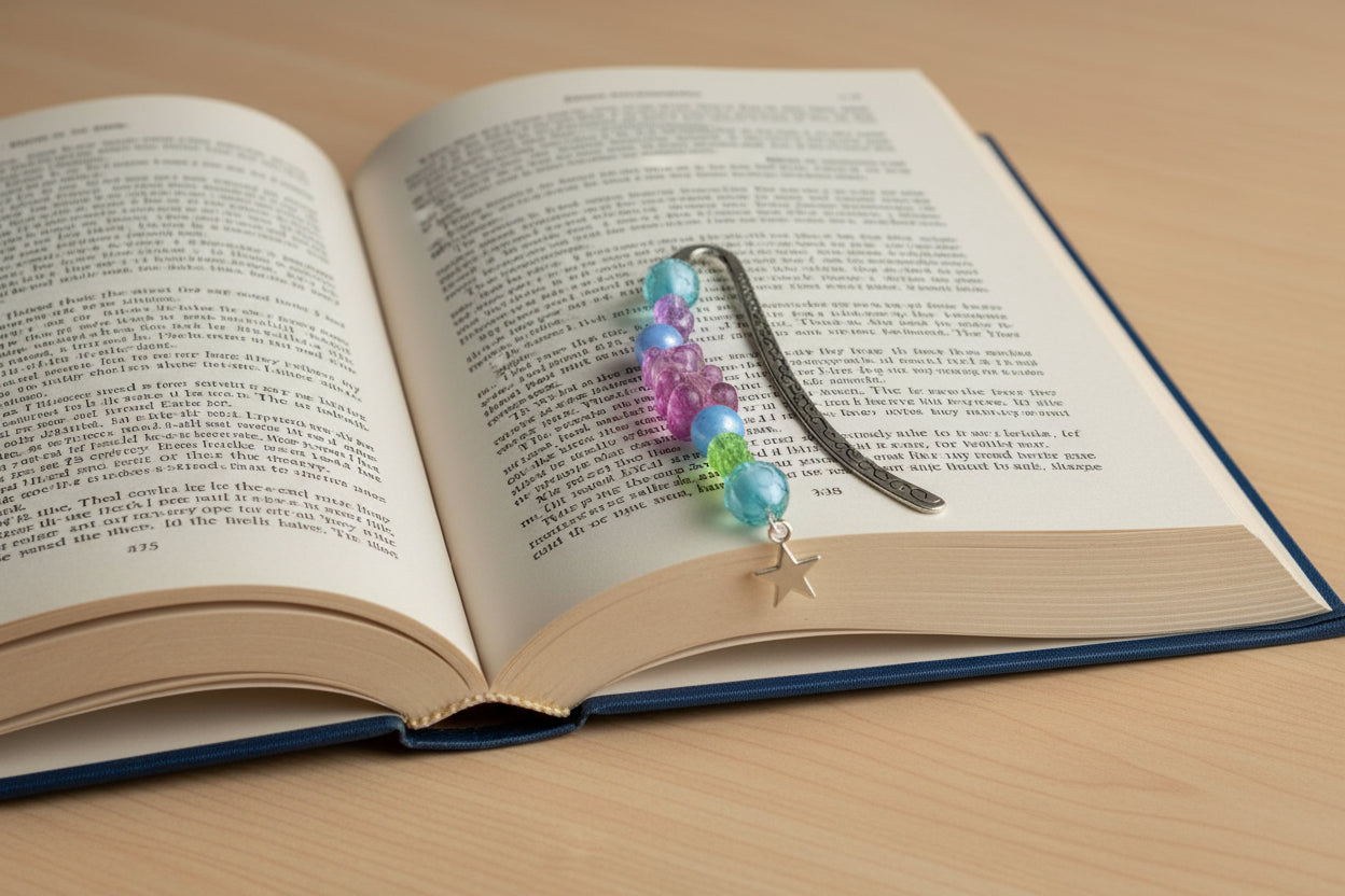 Beaded Charm Bookmarks