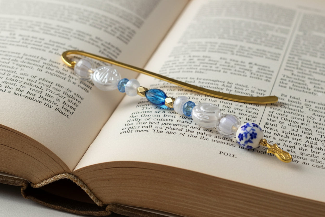 Beaded Charm Bookmarks